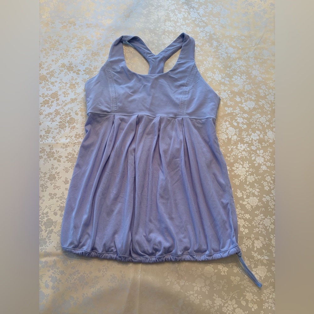 Light Purple Lululemon workout Top